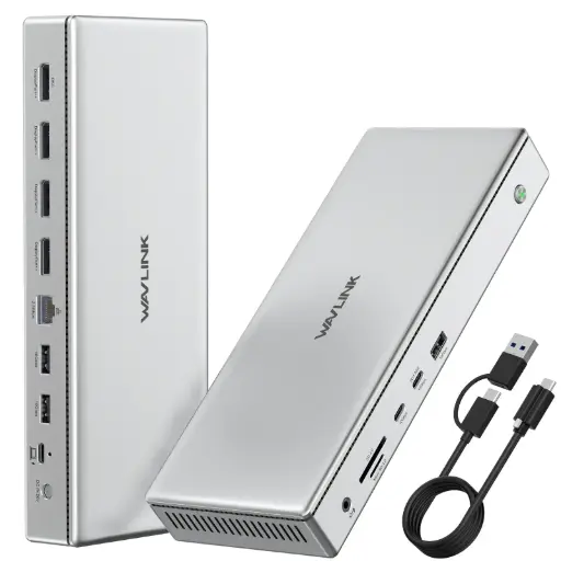 [WL-UG75PD1-4D2] WAVLINK WL-UG75PD1-4D2 Quad 4K 120Hz Universal Dock
